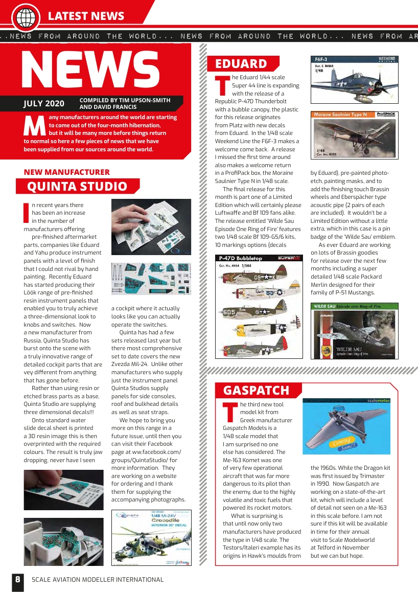 Scale Aviation Modeller International 2020-07